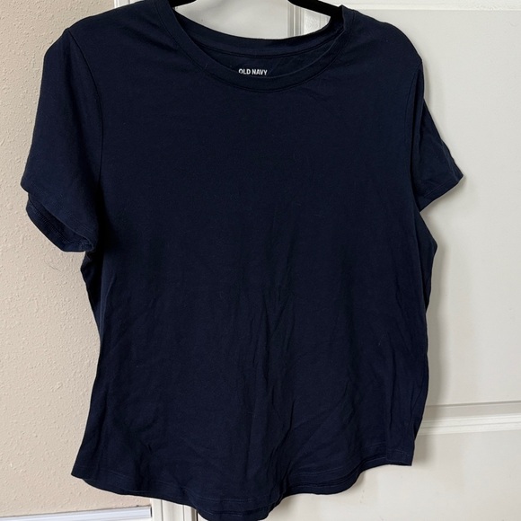 Old Navy Women's Navy Blue Short Sleeve Tee - Picture 1 of 3